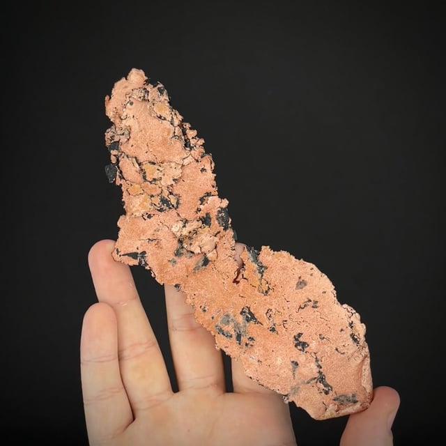 Native Copper sheet with Shale