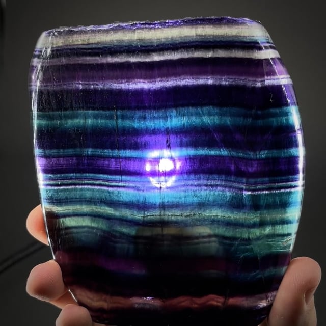 banded Fluorite (polished)