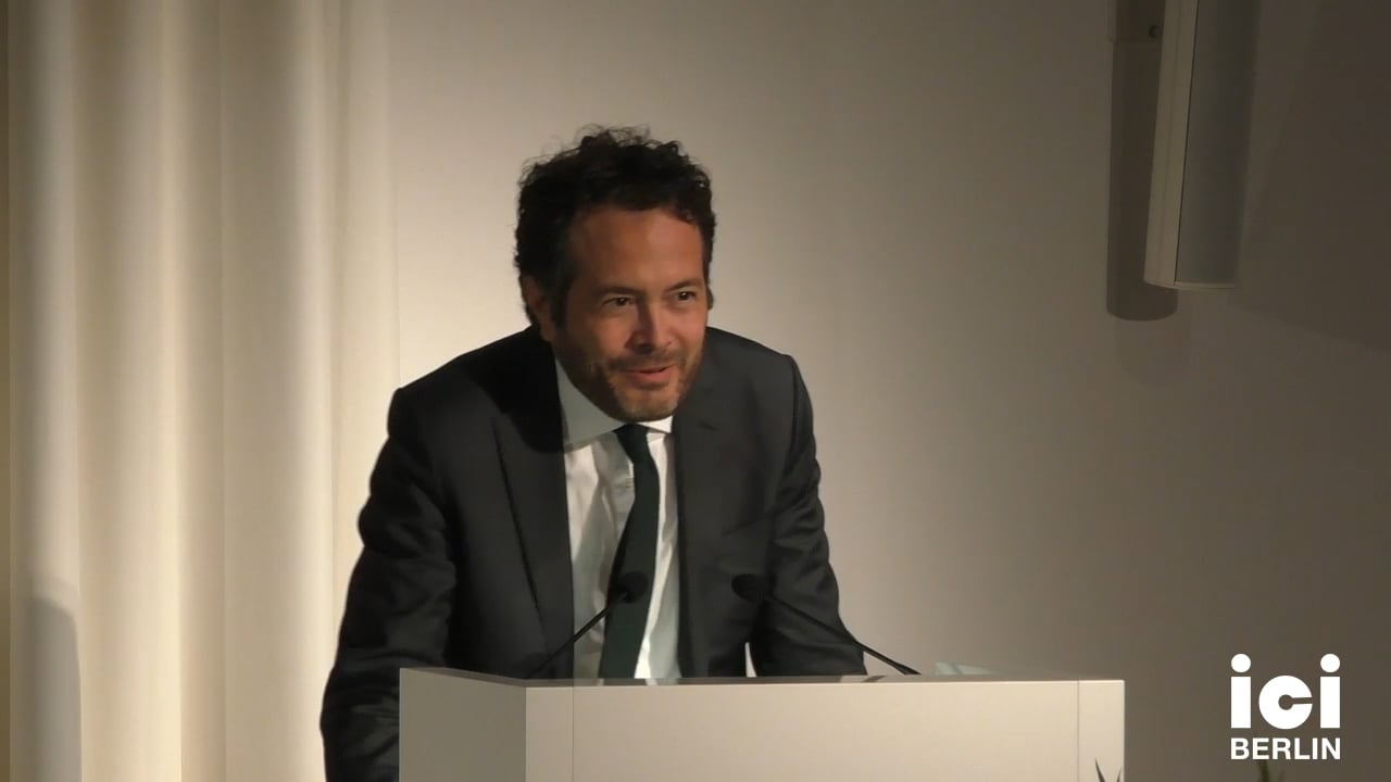 Talk by Carlos Spoerhase