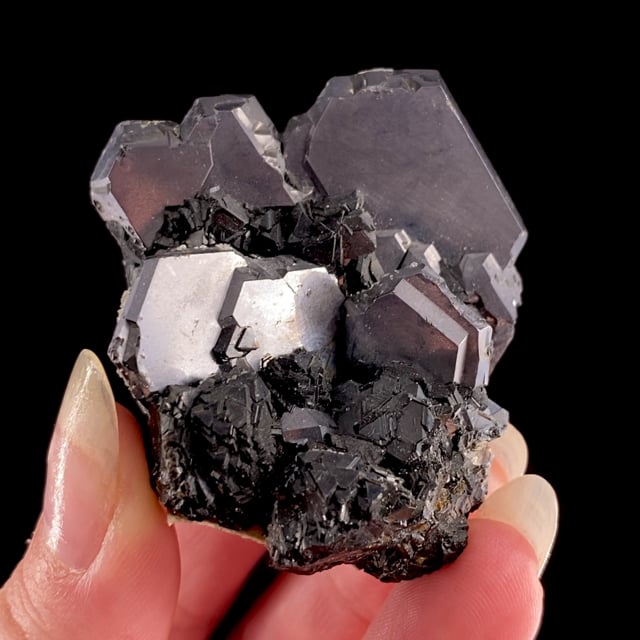 Galena (''Spinel''-twins) with Sphalerite