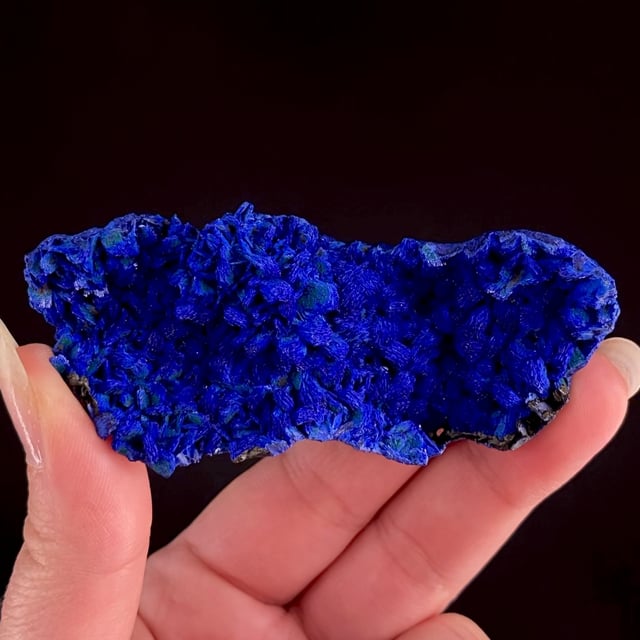 Azurite with Malachite