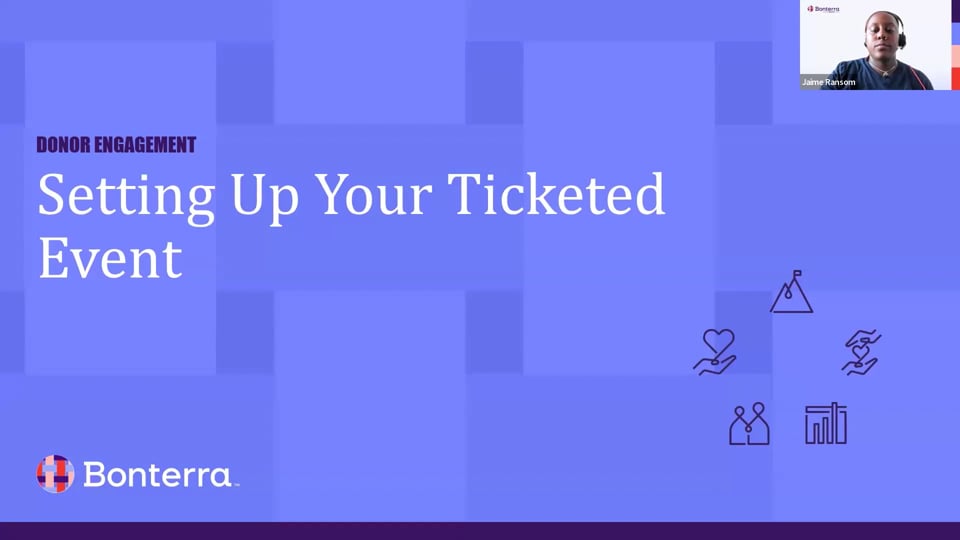 Setting Up Your Ticketed Event Overview