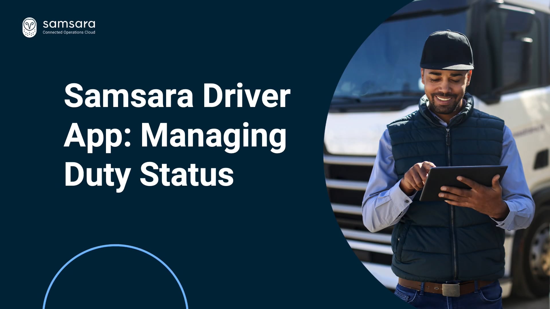 Samsara Driver App HOS: Managing Duty Status