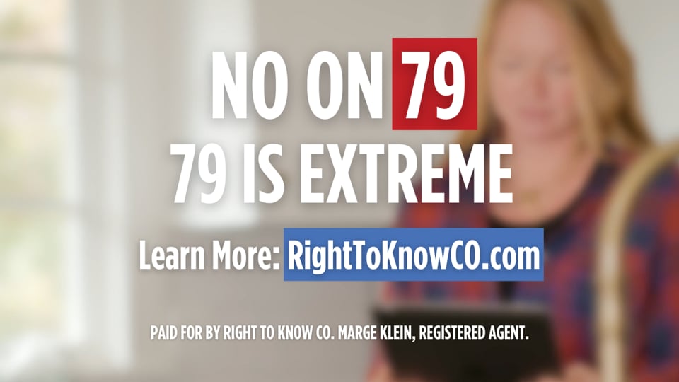 WATCH: Coloradans have a right to know: Vote NO on Amendment 79