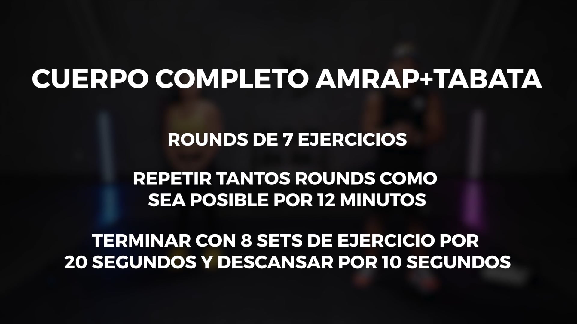 CUERPO COMPLETO AMRAP+TABATA