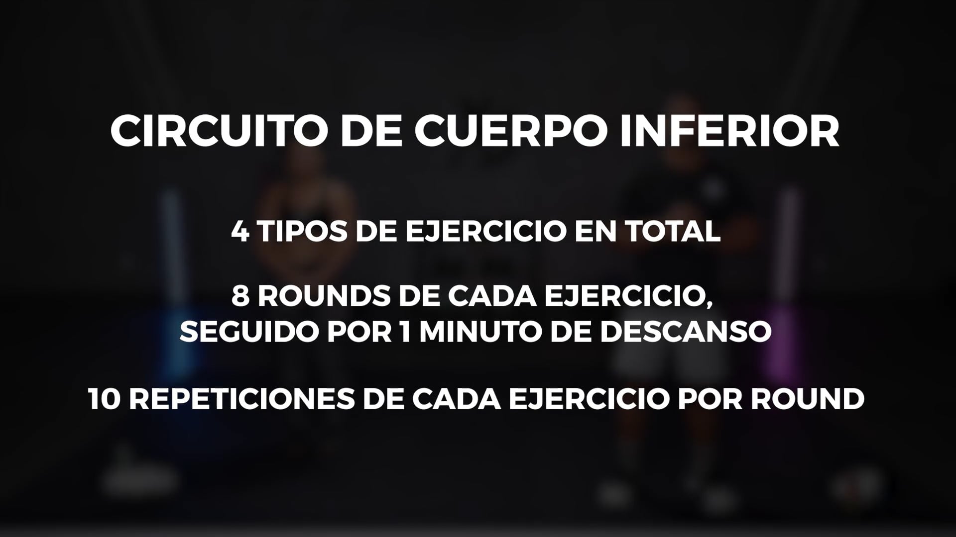 CIRCUITO DE CUERPO INFERIOR