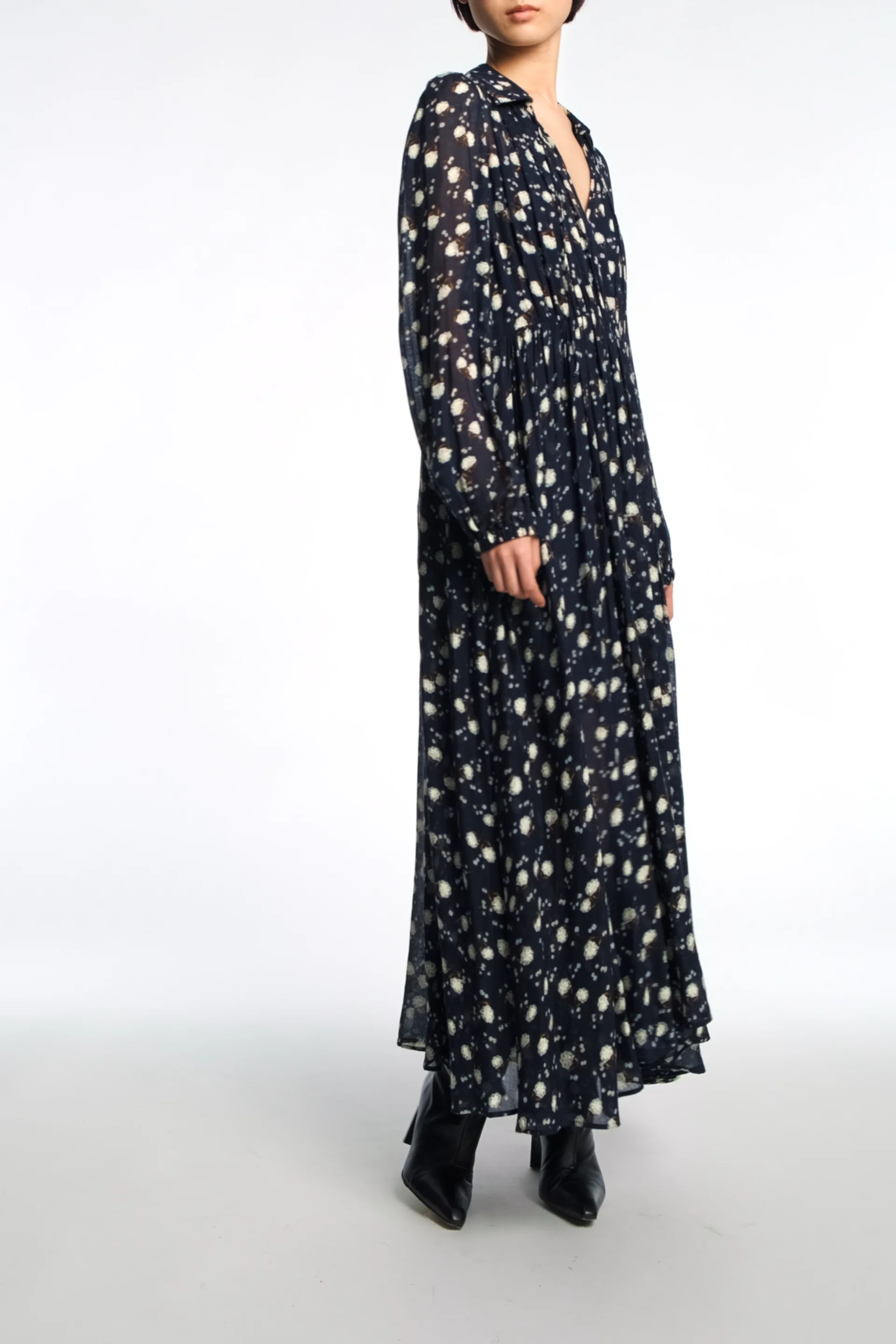 ■DOROTHEE SCHUMACHER  オフショルダーミディドレス Dorothee Schumacher - Striking Coolness Black Embellished