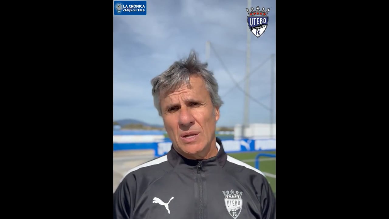 JUAN CARLOS BELTRÁN (Entrenador Utebo) Deportivo Alaves B 1-1 Utebo FC / Jor. 8 - Segunda Rfef