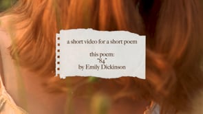 Poem Video — "84"