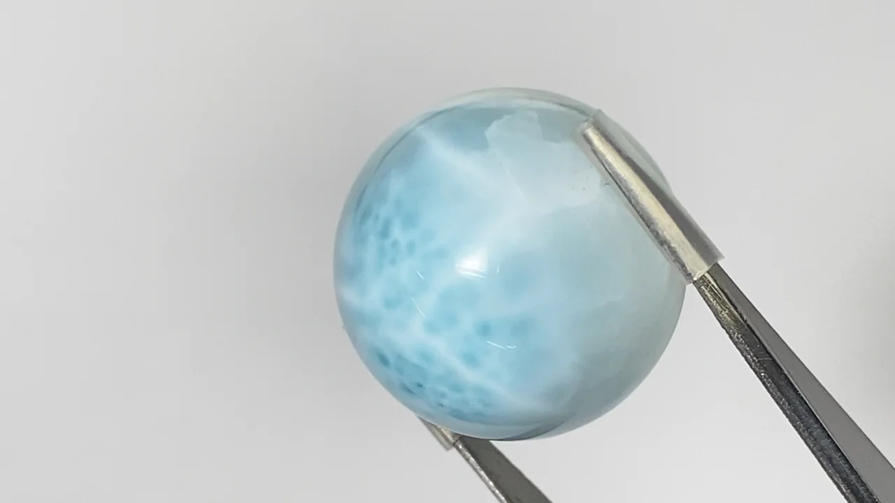 ラリマー AAA- スフィア・ラウンド19.5mm 1個 NO.3【1点もの