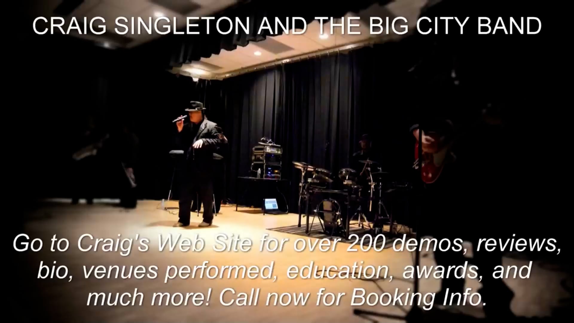 Promotional video thumbnail 6 for Craig Singleton Band