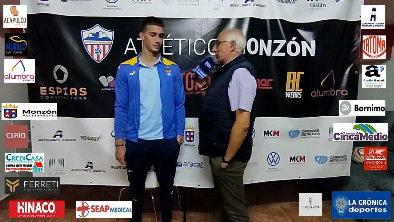 DAVID  TRULLEN (Jugador Almudevar) At Monzón Alumbra 2-1 Almudevar / J 7 / 3ª RFEF