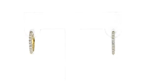 .15 ct. t.w. Lab-Grown Diamond Huggie Hoop Earrings in 14kt Yellow Gold