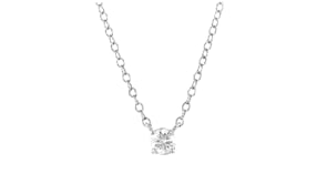 .20 Carat Lab-Grown Diamond Solitaire Necklace in 14kt White Gold