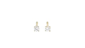 .10 ct. t.w. Lab-Grown Diamond Stud Earrings in 14kt Yellow Gold