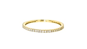 .25 ct. t.w. Lab-Grown Diamond Eternity Band in 14kt Yellow Gold