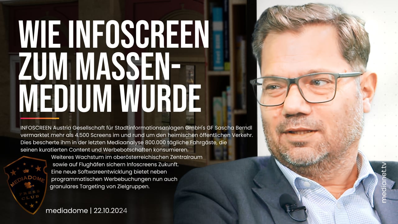 Wie Infoscreen zum Massenmedium wurde