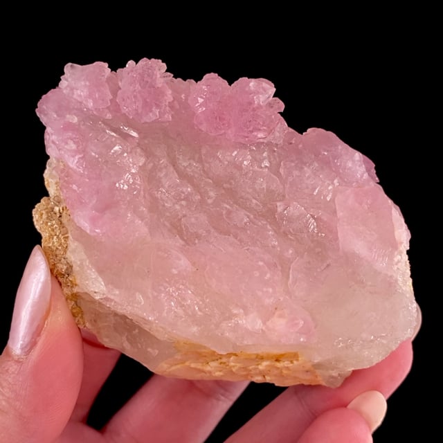 Quartz var: Rose on Quartz (Mined: 1974)