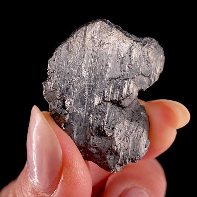 Andorite (fine rare doubly-terminated crystal) with Zinkenite