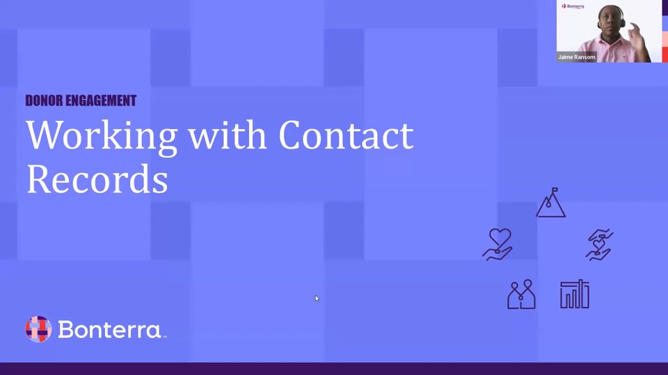 Working with Contact Records