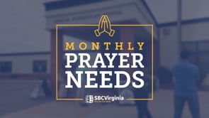 Monthly Prayer Needs - November 2024 | SBCV