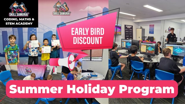 Summer Holidays Early Bird Sale