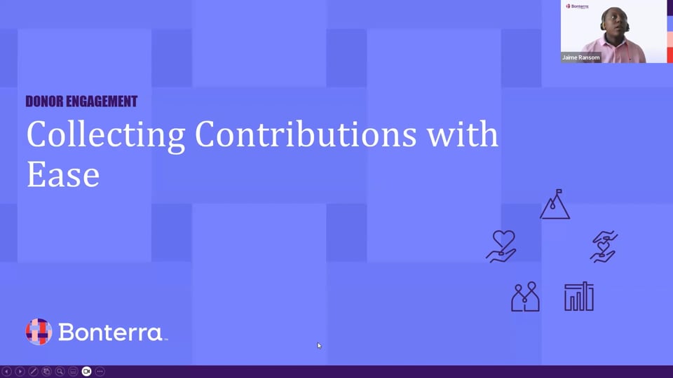 Collecting Contributions with Ease