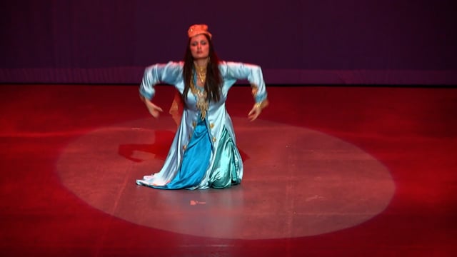 Rania Performing Persian Dance