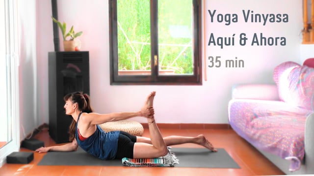 Yoga para conectar con el aquí y ahora 35 min