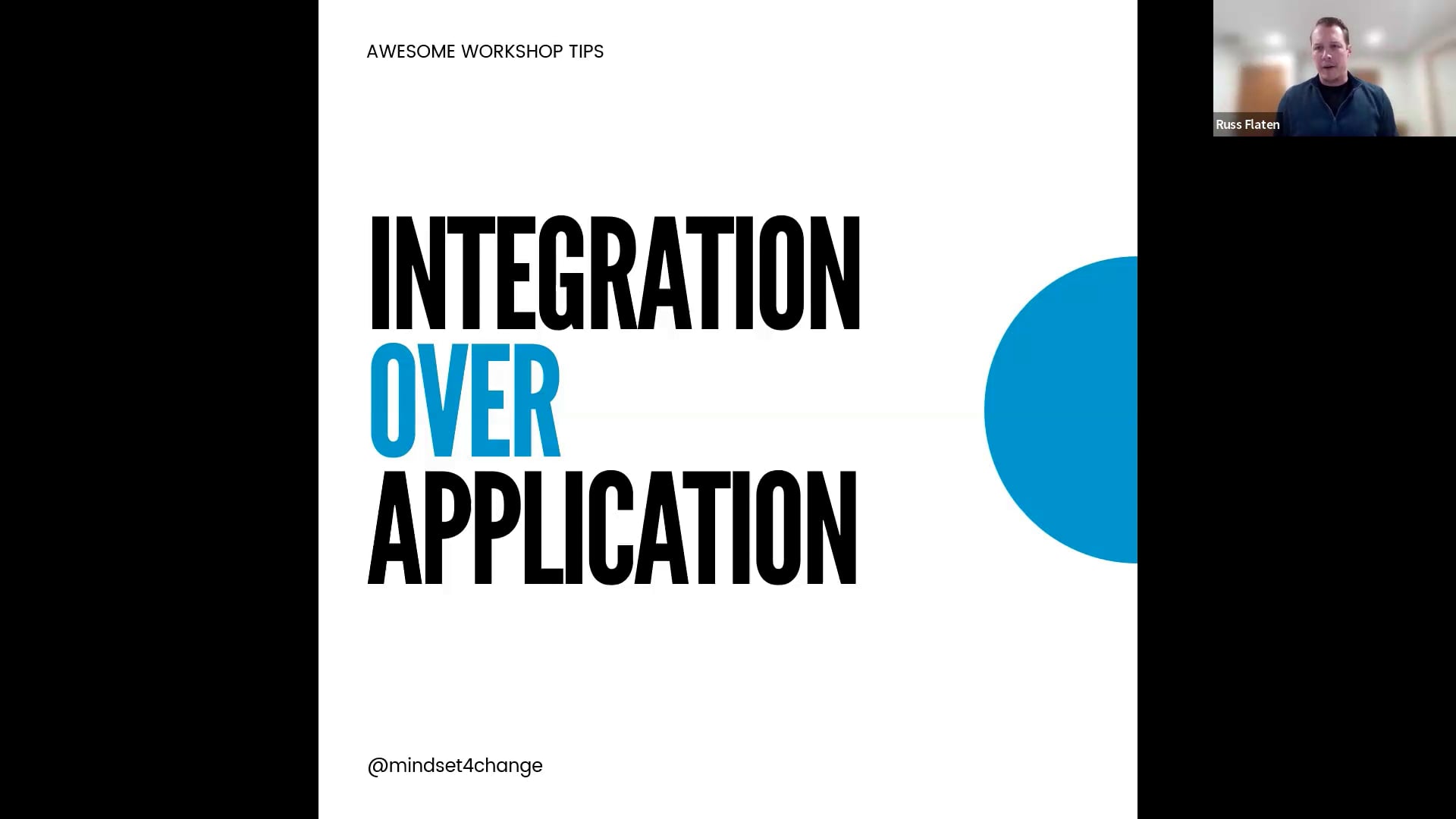 Design Considerations - Integration over Application