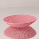 JUST PINK Piattino Made in Italy con Murrine Rosa Artigianali Video