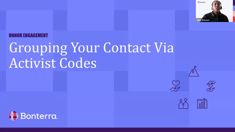 Grouping Your Contacts Via Activist Codes