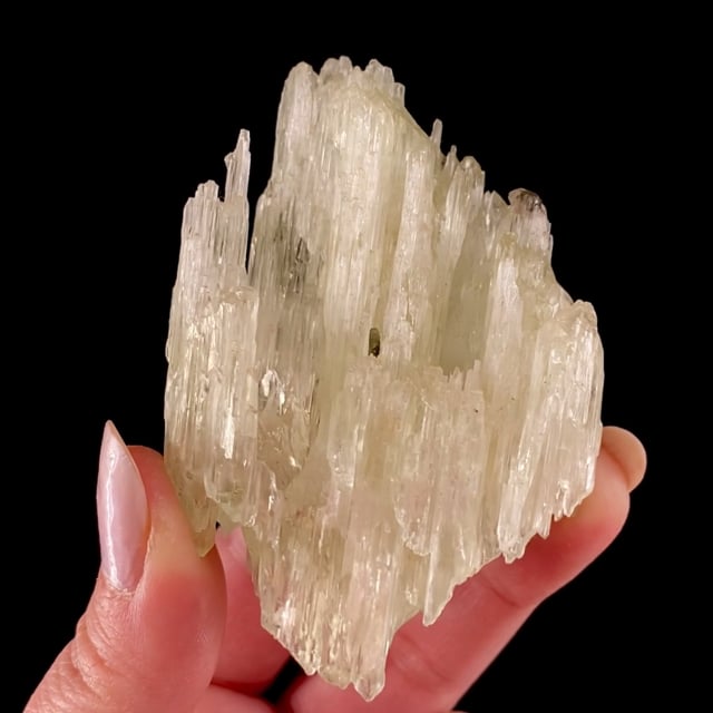 Spodumene (etched ''floater'' crystal)