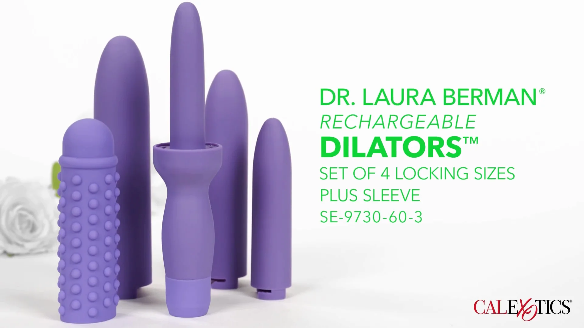 Dr. Laura Bergman Vibrating Dilator Set – PinkCherry