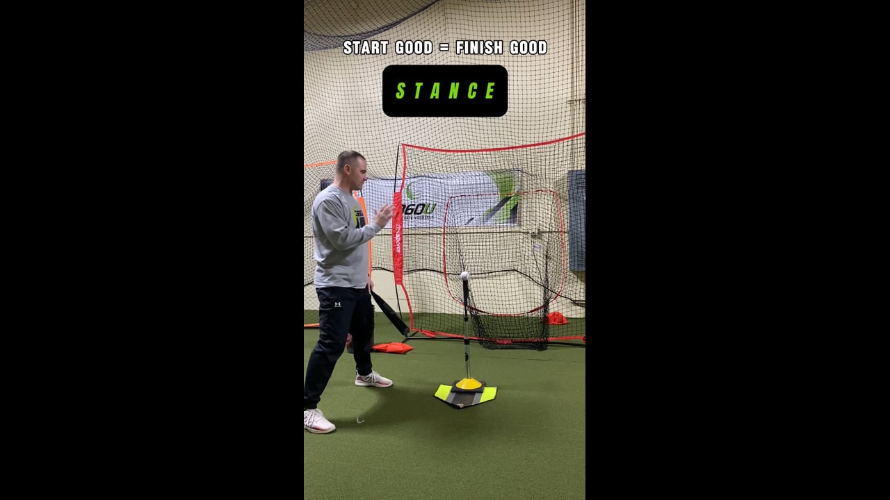 Athletic Hitting Stance