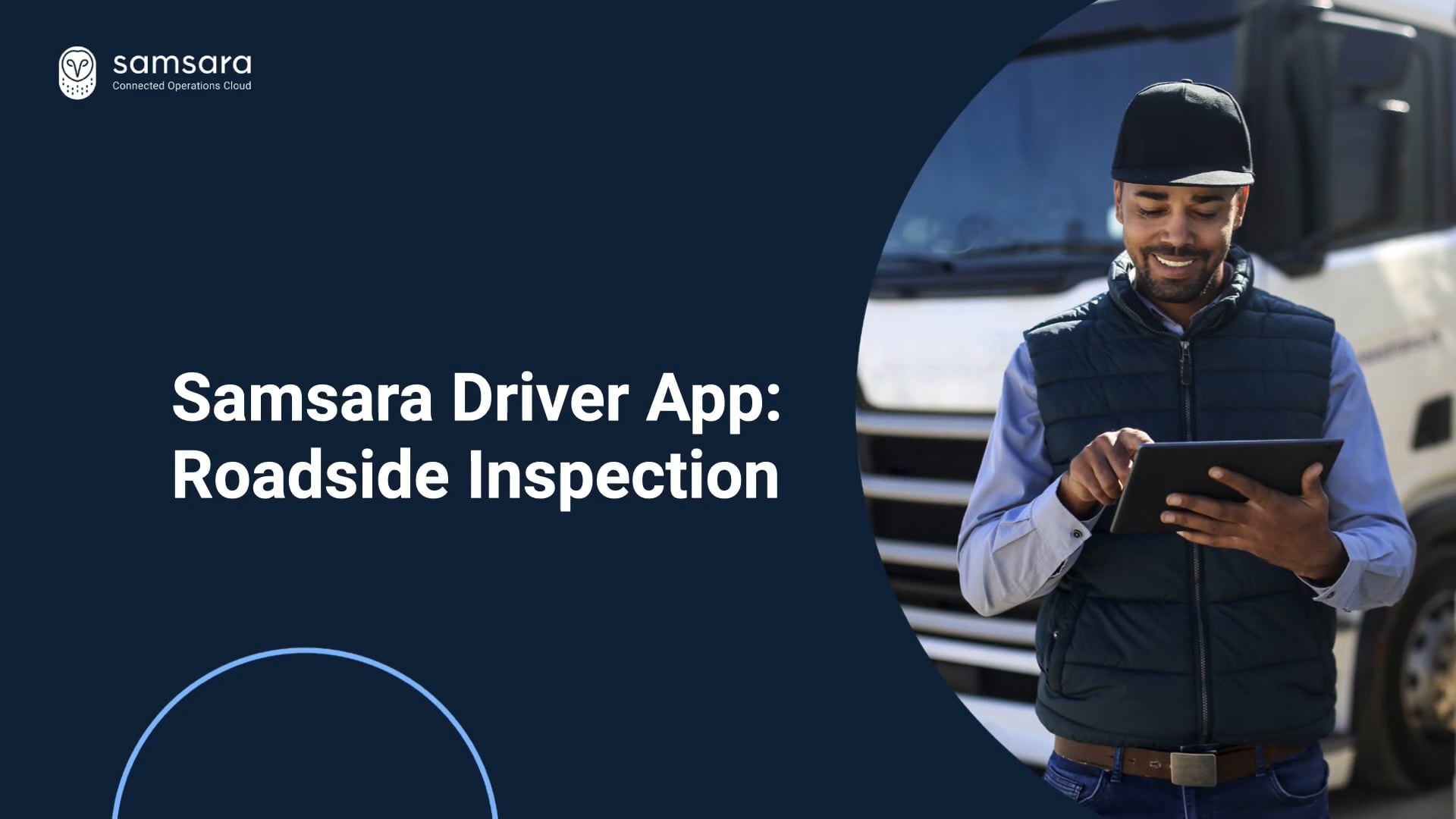 Samsara Driver App HOS: Roadside Inspection