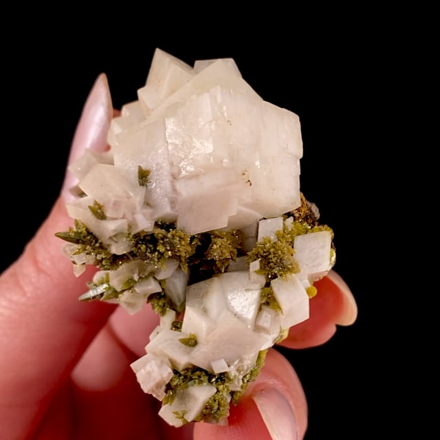 Calcite with Mimetite