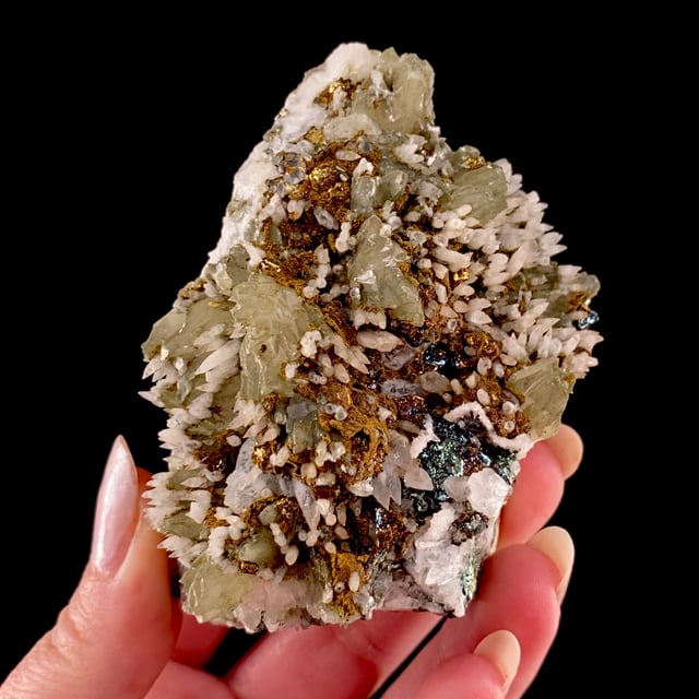 Calcite with Pyrite (RARE locality specimen)