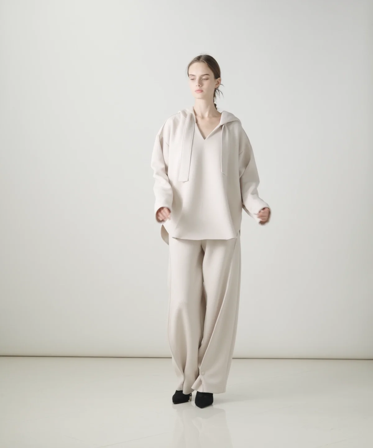 BLACK FRIDAY対象】Sov. / ダンボールボリュームパーカー TOPS Night