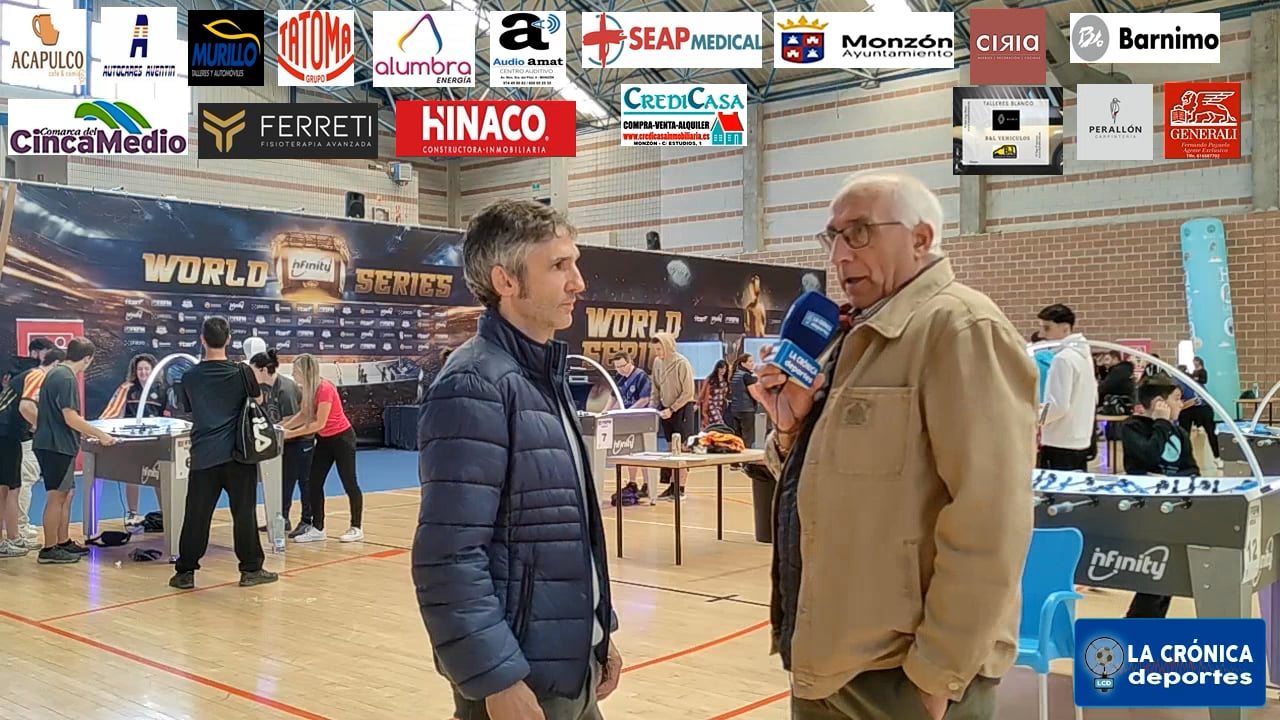 MIGUEL  GABÁS  DIRECTOR DEPORTIVO  FEDERACIÓN  ESPAÑOLA  DE FUTBOLÍN  Y  DELEGADO  EN  ARAGÓN