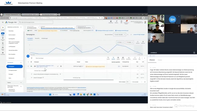Trackingprobleme im Google Tag Manger, Google Ads für Fitnessstudios, Fragen zu Gebotsstrategien und Keyword Optionen & Anzeigen nur für Neukunden ausrichten mit Michael Klein vom 21.10.24