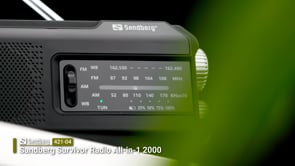 Sandberg Survivor Radio All-in-1 2000 (421-04) - Sandberg A/S