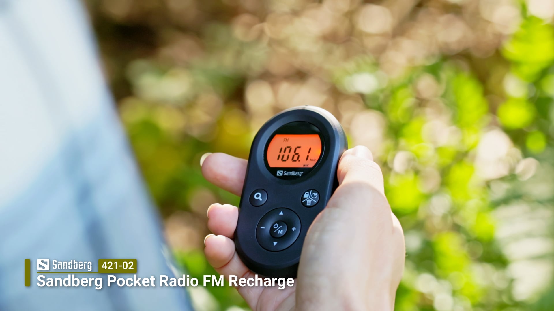 Pocket Radio FM+AM Recharge