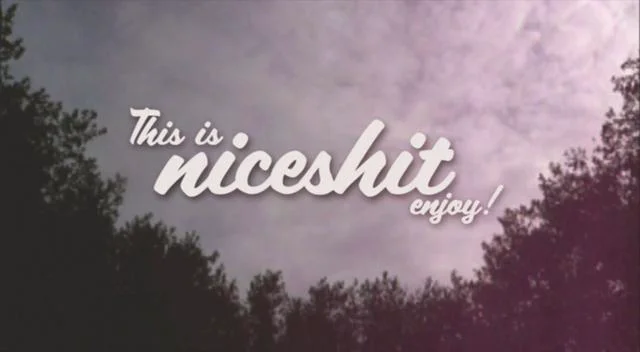 Nice Shit - Showreel