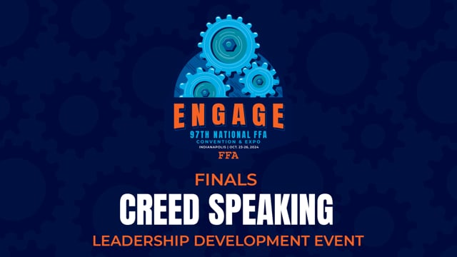 2024 Creed Speaking Finals Hall