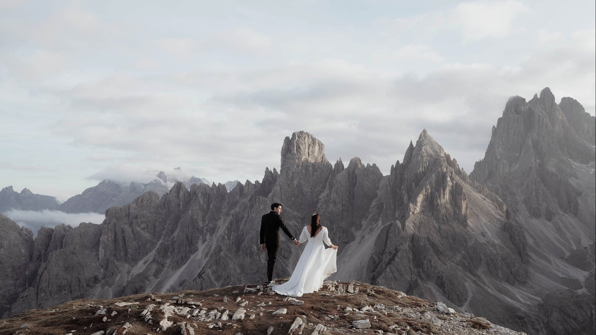 Rebecca & Davide - Wedding Day in Dolomiti & Castello Formentini