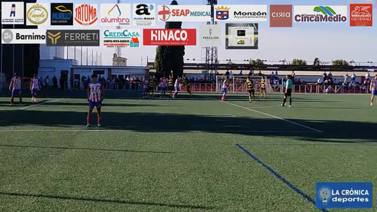 DIVISIÓN DE HONOR CADETE  J-6   AT.MONZÓN FB 0-4 REAL ZARAGOZA