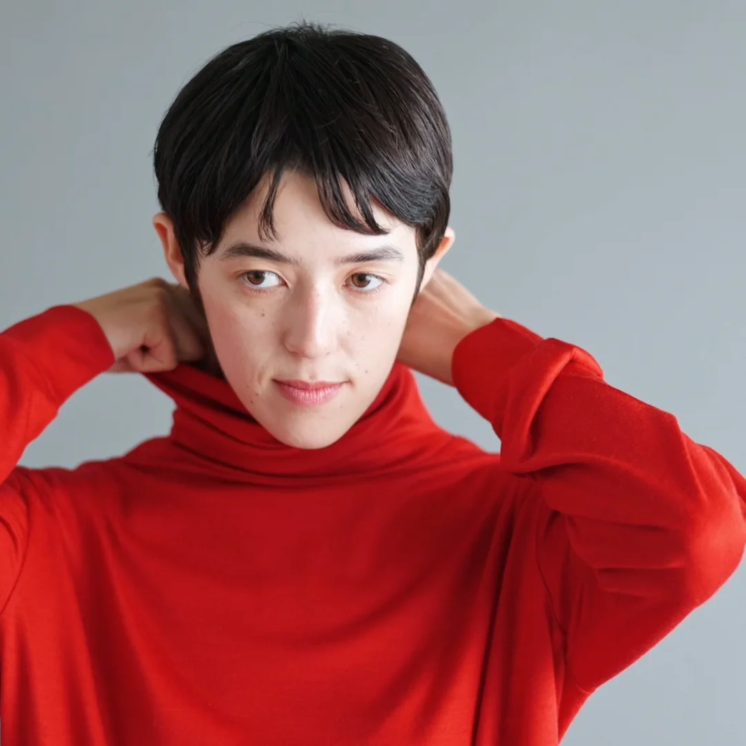 sose！SLOANE 16G ウール×シルク天竺 タートルネック ウール天竺 タートルネック長袖Tシャツ - SLOANE - weeksdays