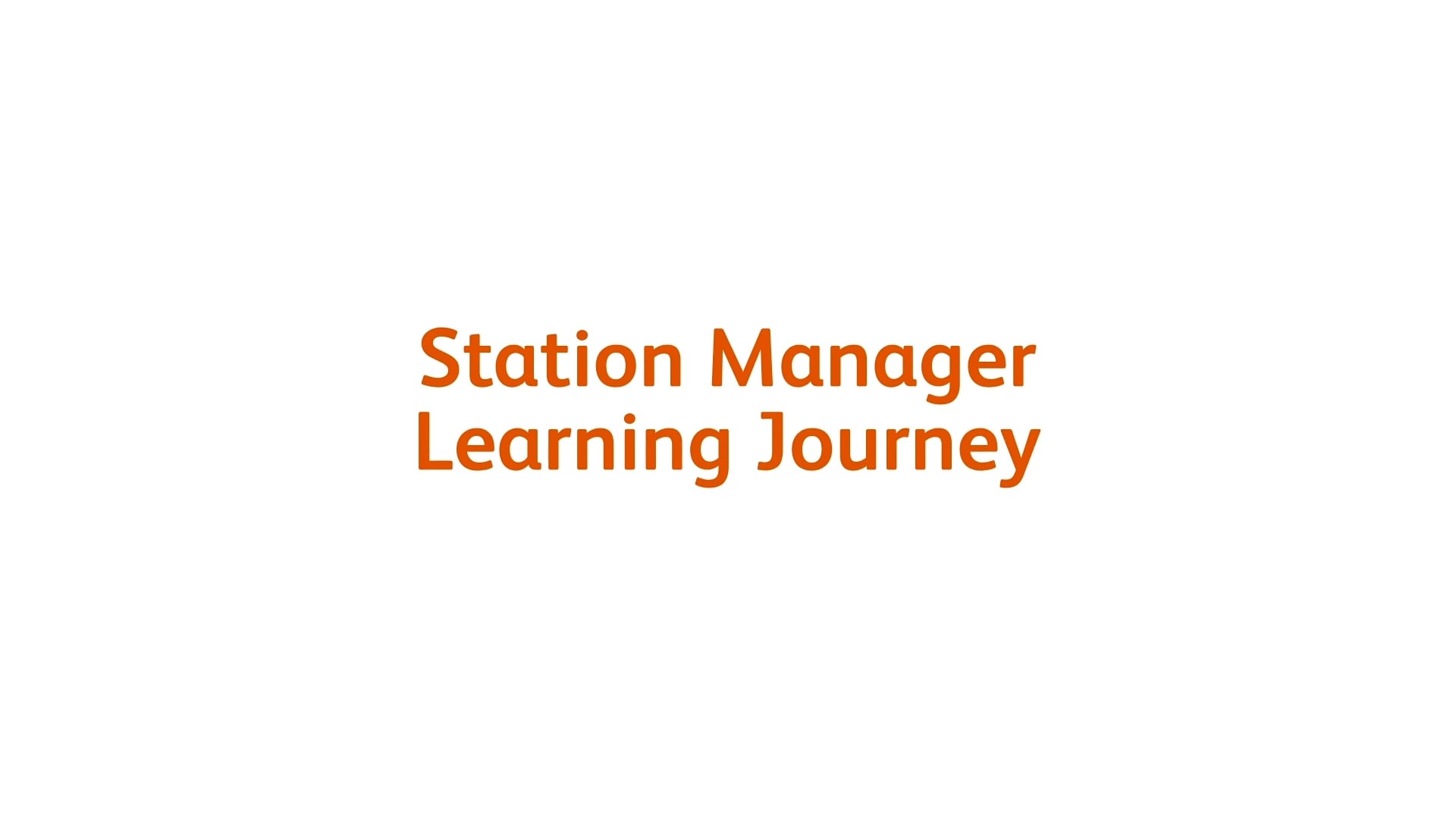 Learning Journey