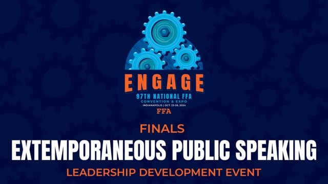 2024 Extemporaneous Public Speaking Finals Hall